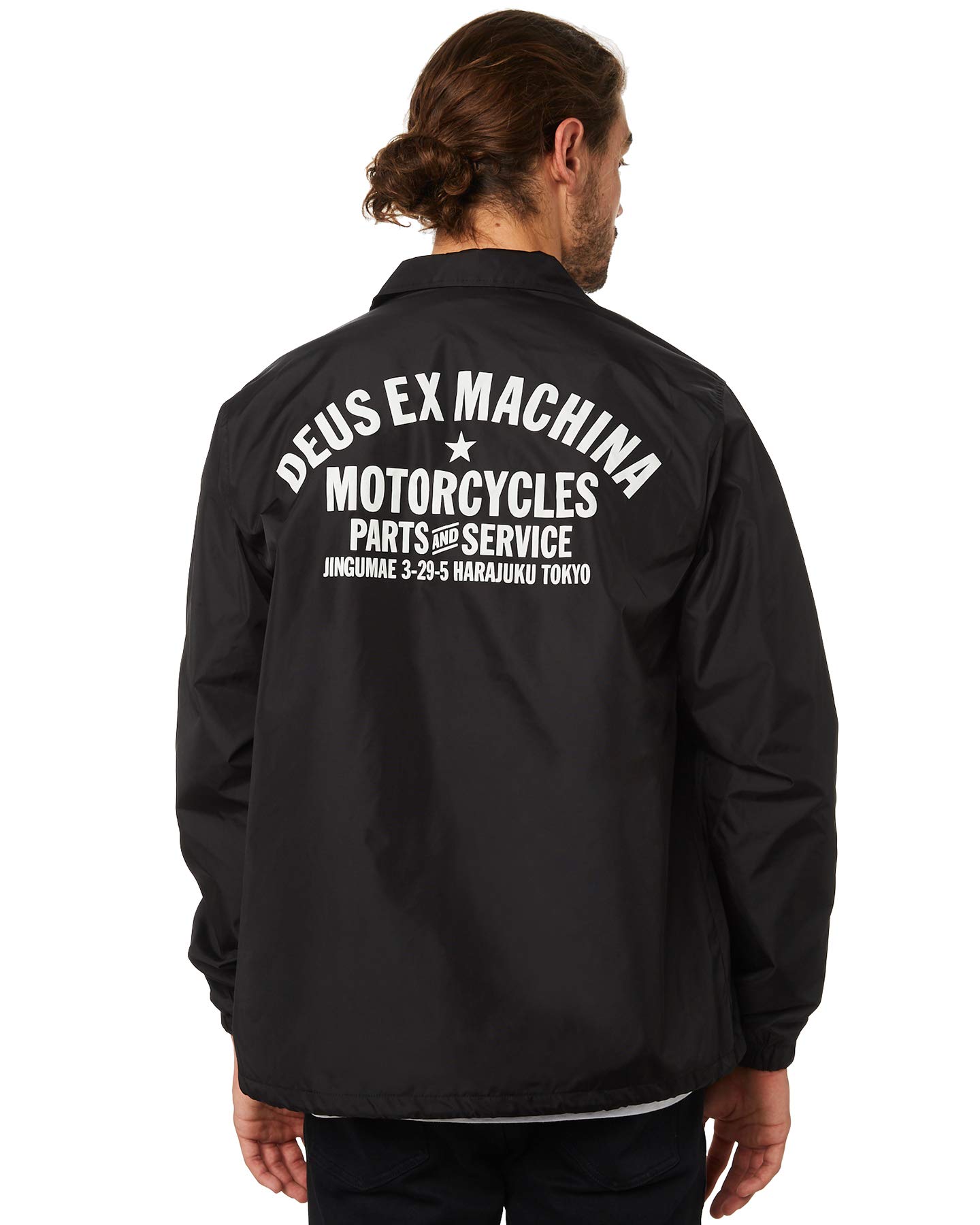 Amazon.co.jp: DEUS EX MACHINA Coach Jacket Tokyo Coach Men's