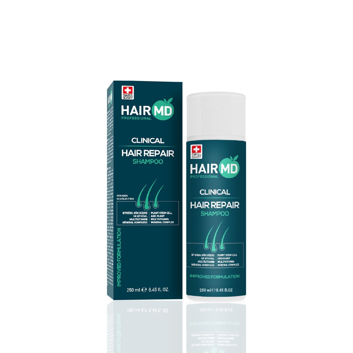 HairMD Klinisches Haarreparatur-Shampoo 250 ml