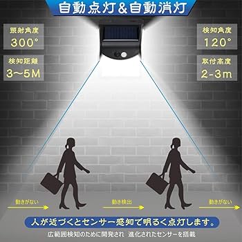【 六個セット】 ZEEFO 222LED センサー ソーラーライト 屋外 人感 Amazon.co.jp : 【 六個セット】 ZEEFO 222LED センサー