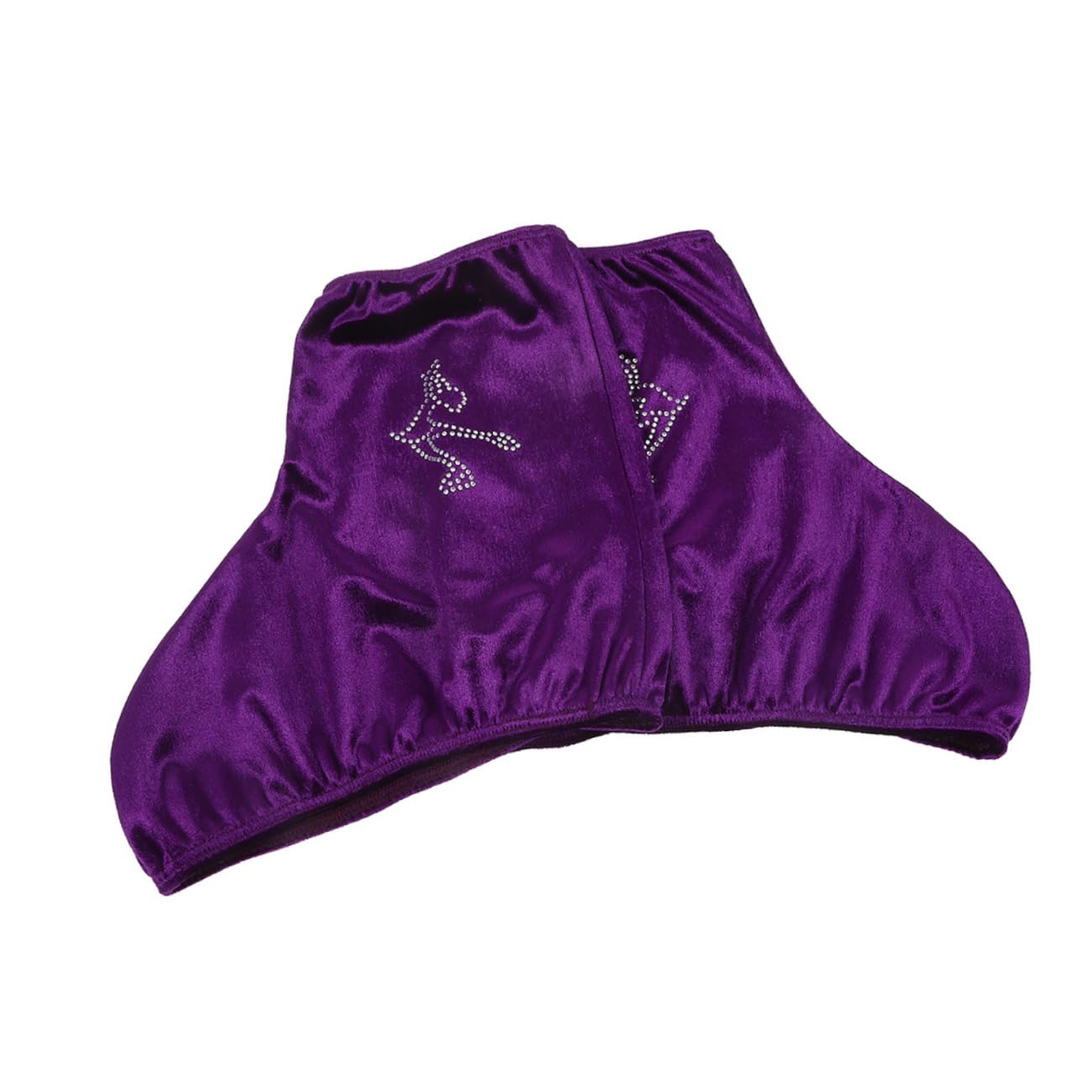 BESPORTBLE Copripattini Copriscarpe per Pattini a Rotelle Coperture per Pattinaggio Protezioni per Stivali Portatili Coperture per Pattini a Rotelle Poliestere Viola,Porpora
