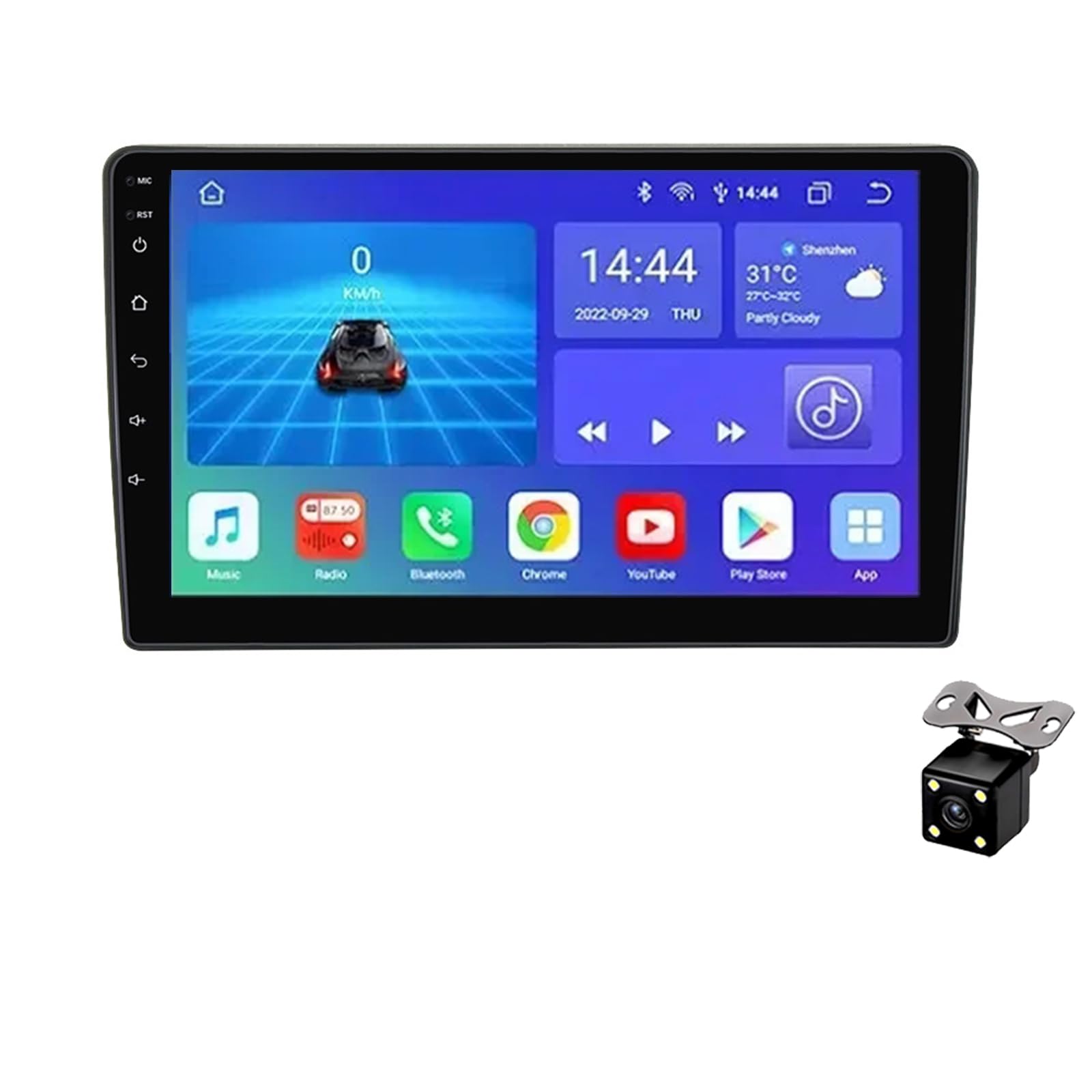 Autoradio 2K per Hyundai Azera 2006-2010 con Wireless Carplay Android Auto Bluetooth