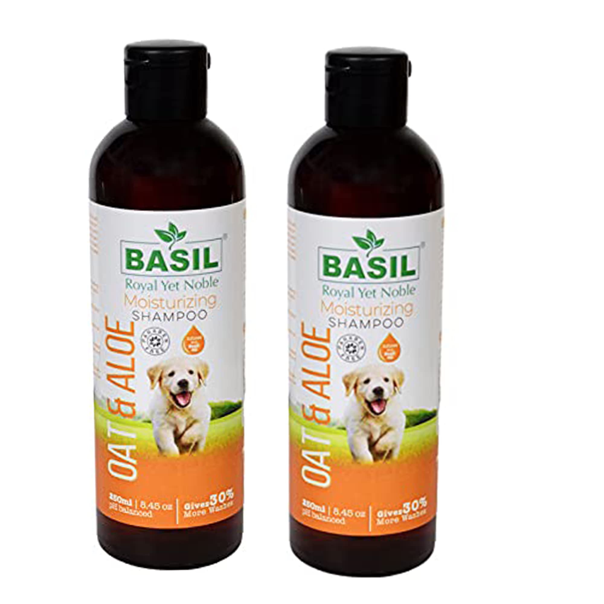 Basil Royal Yet Noble Shampoo, Oat & Aloe Moisturising Shampoo (500ml & Combo) for Kittens, Dogs & Puppies deep Cleansing, Skin Friendly, freshening Fragrance, mild on Skin & Paraben Free (B09Q34JW9J) Amazon Price History, Amazon Price Tracker