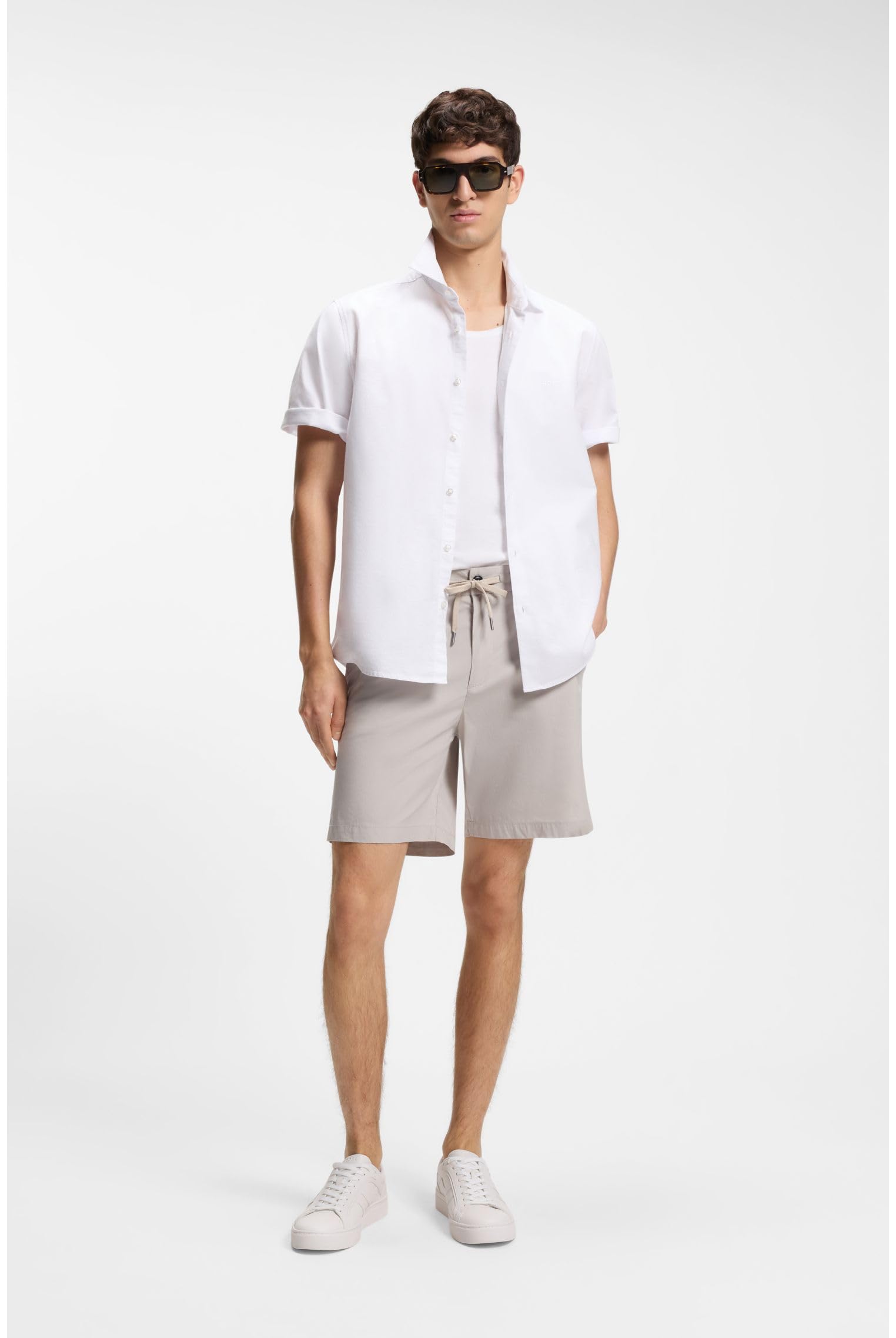 BOSS Regular-fit Hemd Aus Soft Gewaschener Oxford-Baumwolle