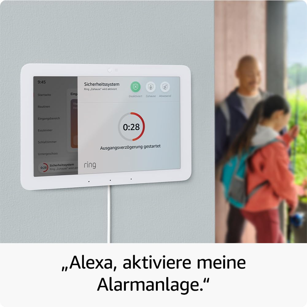 Echo Hub (Neueste Generation) | Smart-Home-Bedienpanel (8 Zoll) mit Alexa | Kompatibel mit Tausenden Geräten
