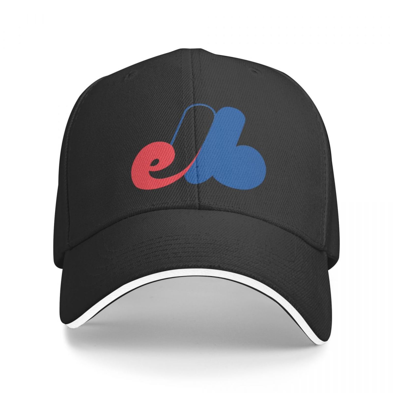 Cizieoe Men's Colour Peaked Cap Montreal Baseball - Vintage The Expos Baseball Cap Golf Cap Sunscreen Hat Man Luxury Caps Wo