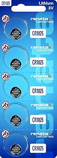 Renata CR1025 Batteries - 3V Lithium Coin Cell 1025 Battery (10 Count)