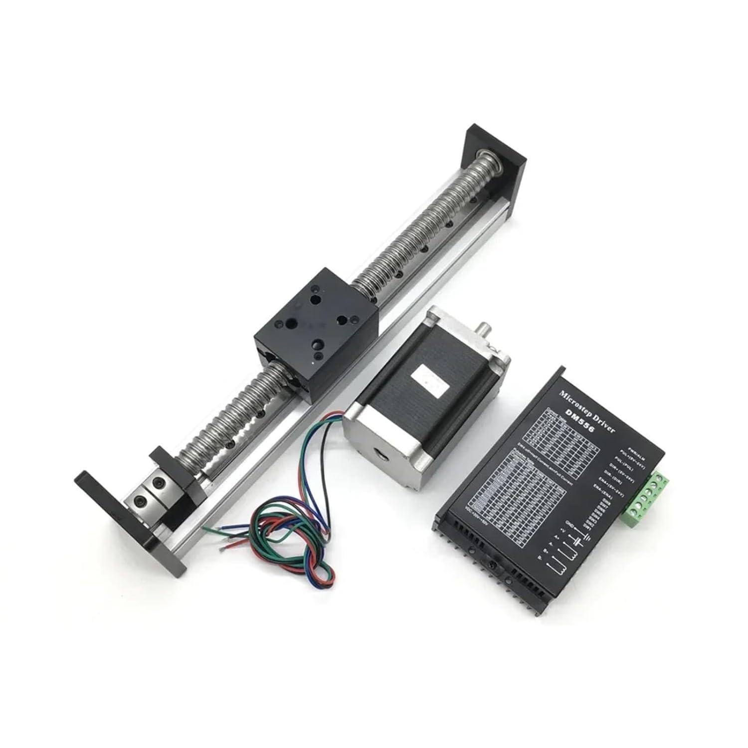 42mm Wide Linear Guide Actuator SFU1204/1605/1610100-1000 Stroke(100mm SFU1605 1.2Nm Motor Kit)