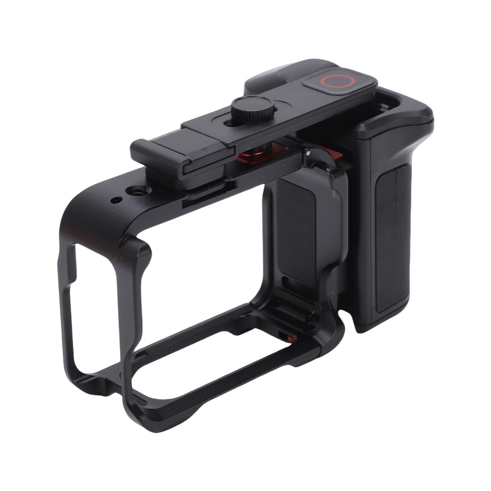 Sxhlseller Kit Street Grip per Ace Pro 1 2, Gabbia per Action Camera in Lega di Alluminio con Impugnatura Antiscivolo, Supporto per Slitta Fredda per Luce e Microfono, Design Modulare per la