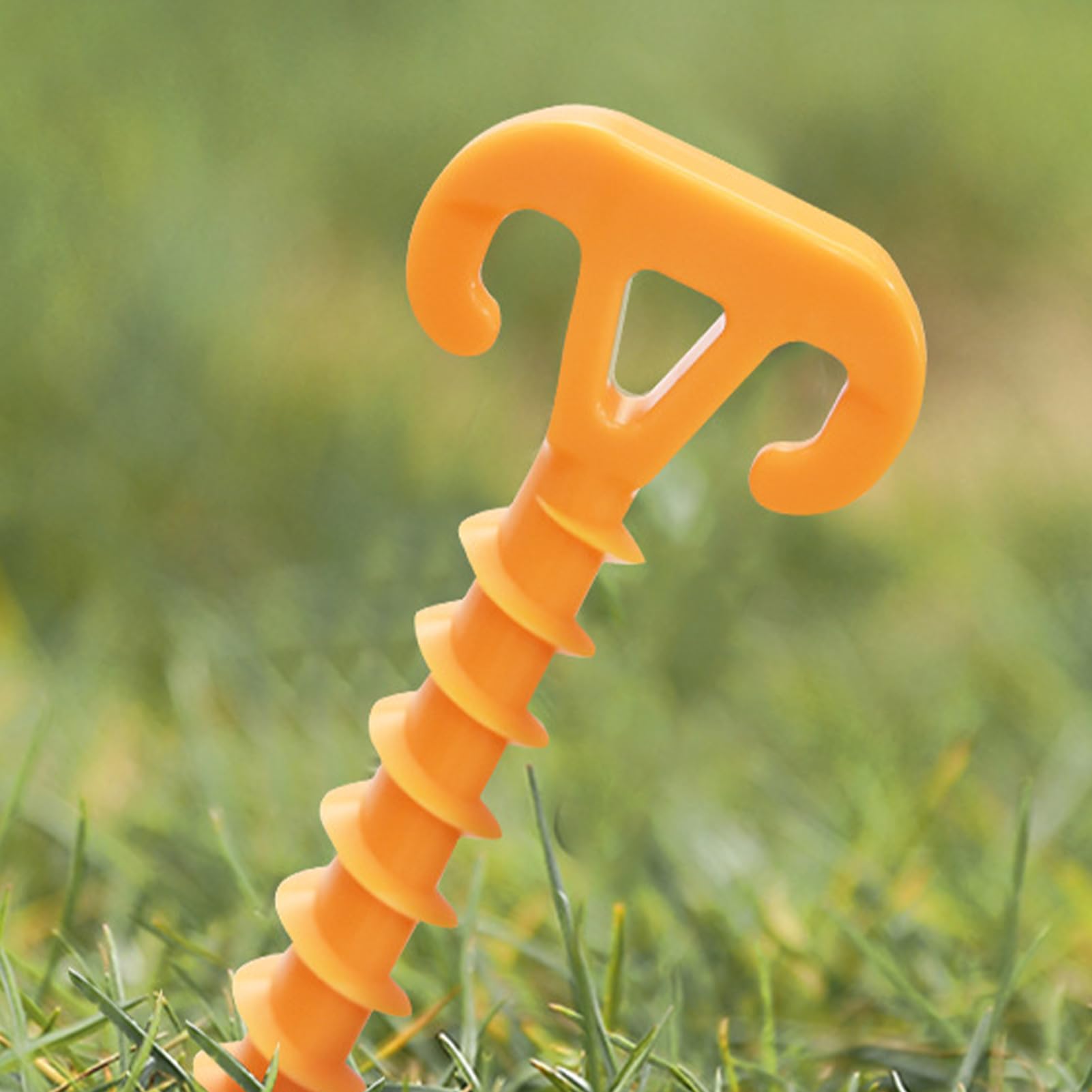 Metalowe śledzie do mocowania w ziemi, 28 cm, pomarańczowe słupki namiotowe, wytrzymałe, kołki do piasku, szpikulce do wbijania w ziemię do namiotów, do ogrodu, na trawnik, piknik, wędrówki