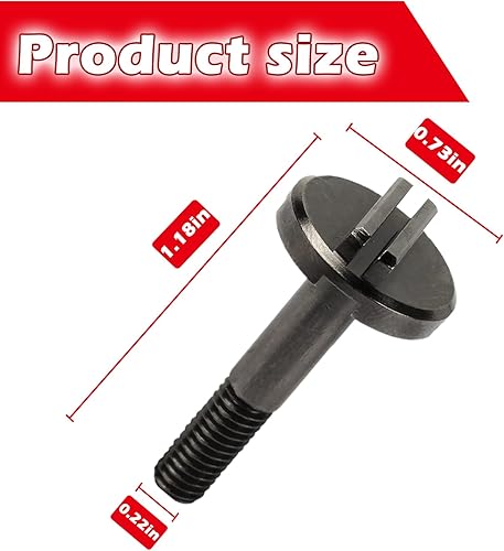 Miniatura 8 de Tornillo de almohadilla de respaldo de hoja para Milwaukee M18 Multi-Tool (06-75-1015-1 PACK)