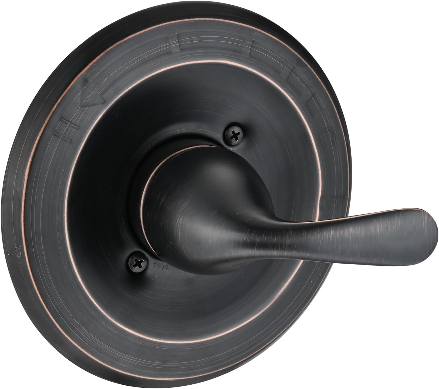 replacement for delta 13/14 series shower trim kit, shower cover plate with handle, oil rubbed bronze(valve& catridge not inclued)