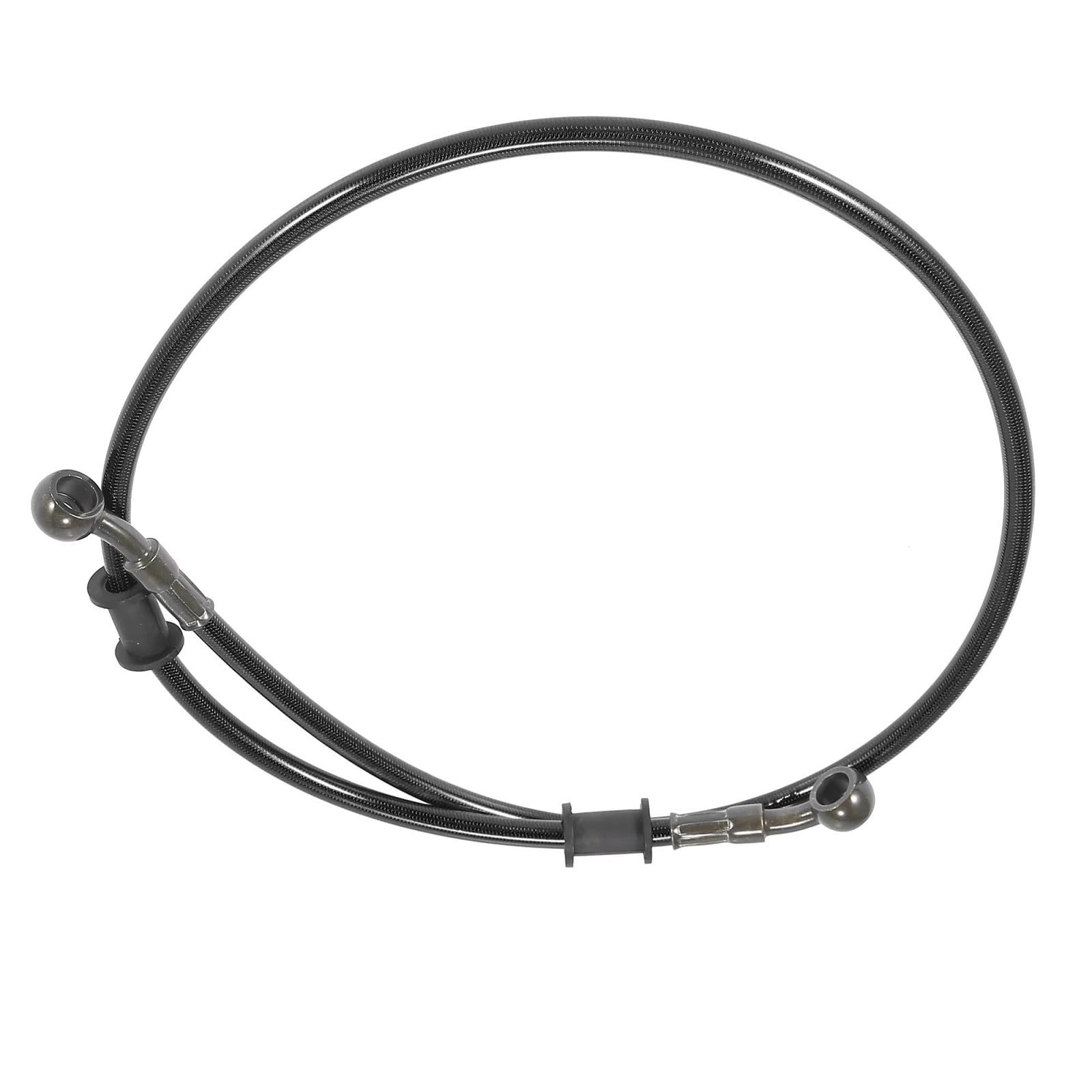 Motorbike Part Motorbike Accessories 90cm 28 Degree Motorcycle Braided Brake Clutch Oil Hoses Line Pipe Throttle Gas Fuel