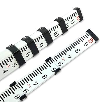 Grade Rod，16-Foot Aluminum Grade Rod - 10ths，Grade Stick