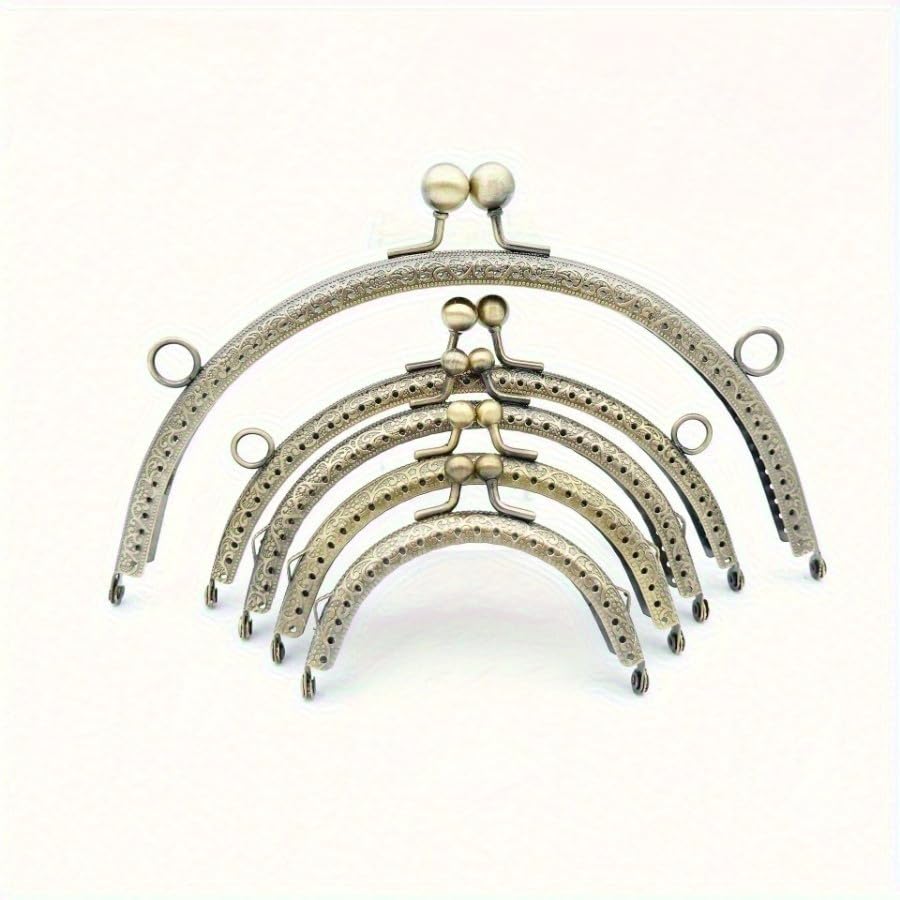 1 alça de boca semicircular em relevo, alça de bolsa, acessórios de bolsa (12,5 cm)