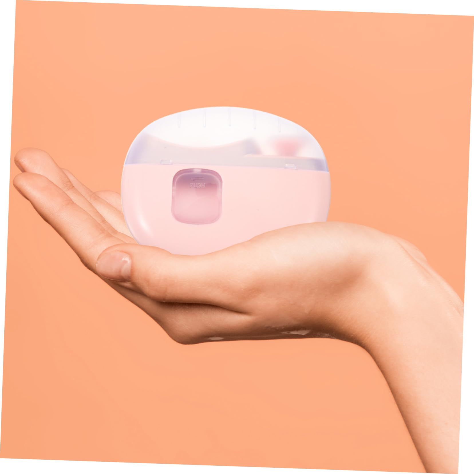 Cortaúñas Eléctrico Automático Rosa para Bebés y Adultos
