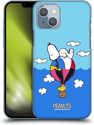 Miniatura 206 de Head Case Designs Carcasa rígida con licencia oficial de Peanuts Snoopy Pirate Halfs and Laughs compatible con Apple iPhone 15 Snoopy Pirata,Charlie