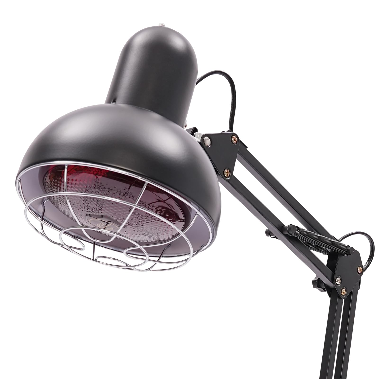 Lampa z czerwonym światłem, lampa na podczerwień, 150 W, czerwone światło, światło na podczerwień, dla osób cierpiących na bóle stawów i mięśni, kulturystów