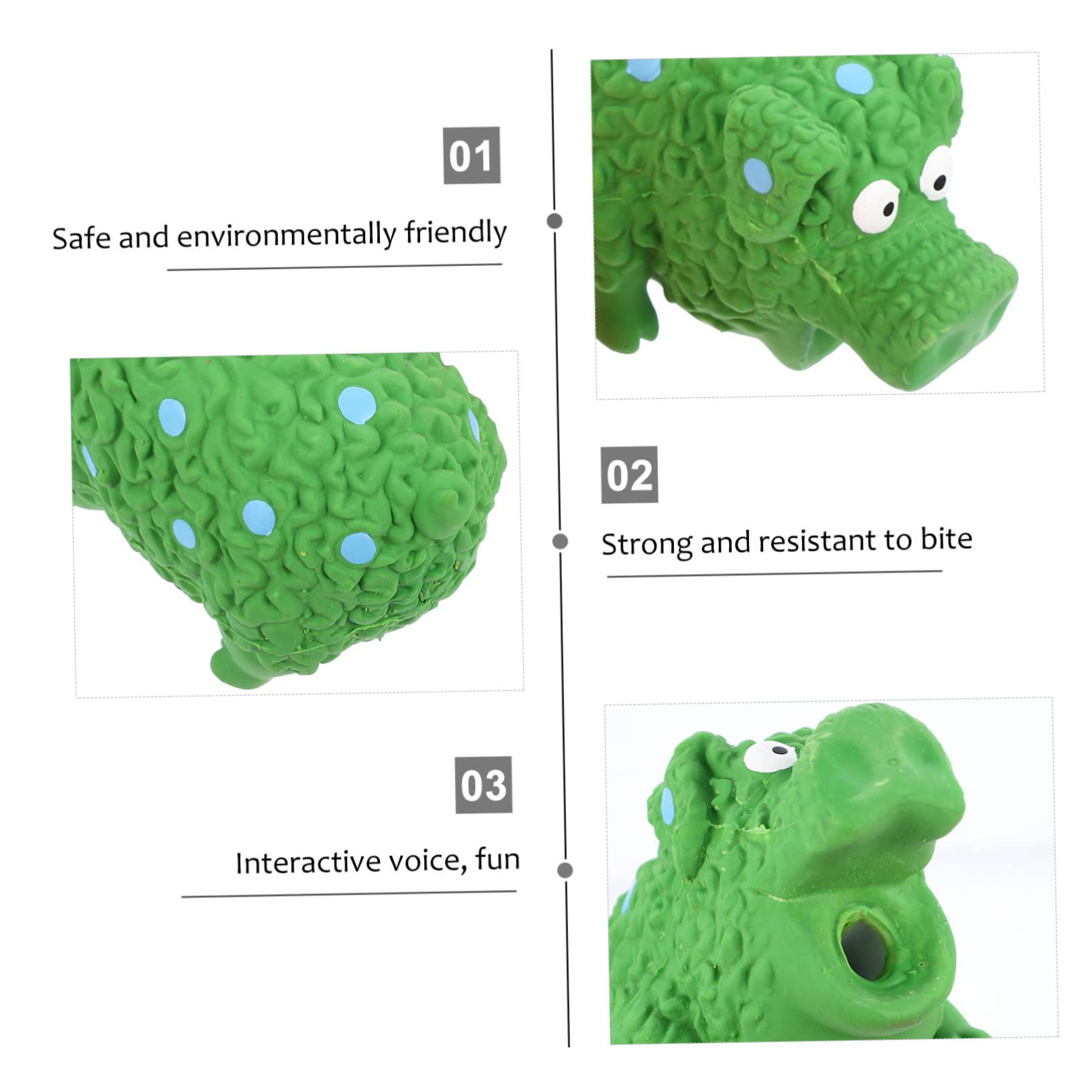 Kisangel 4piezas Juguetes Interactivos De Cerdo De Látex para Perros Juguetes Chirriantes para Masticar Compañeros De Juego para Cachorros