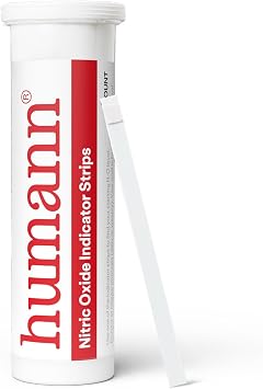Humann - Nitric Oxide I Indicator Strips - Test salivary Nitrite Levels - 1 Tube of 25 Strips