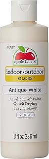 Apple Barrel, Antique White, Acrylic Craft Paint, Gloss Finish, 8 fl oz