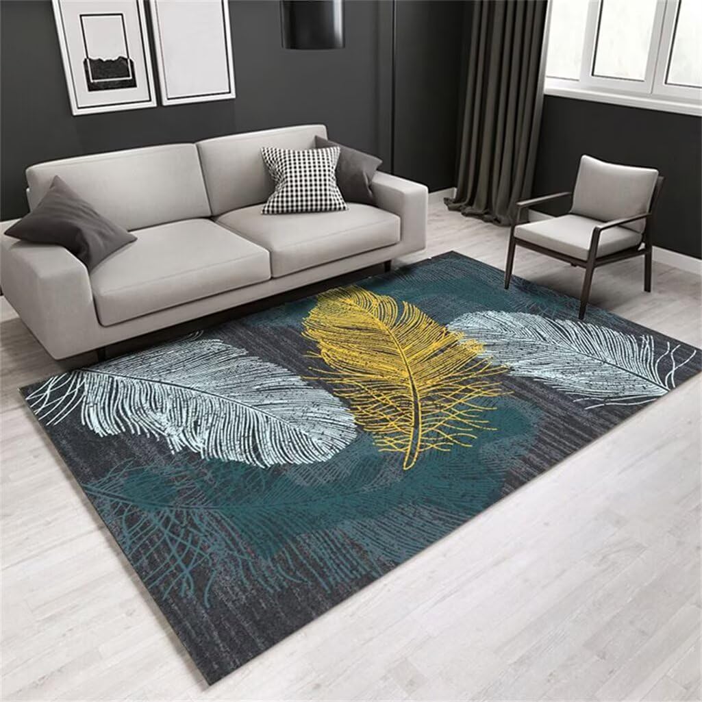 Alfombras Dormitorio Alfombra De Restaurante Alfombra Rectangular Para Pasillo, Dormitorio, Sala De Estudio, Alfombra Resistente A La Suciedad Alfombra Cocina Antideslizante 80X130Cm 2Ft 7.5''X4Ft 3.2