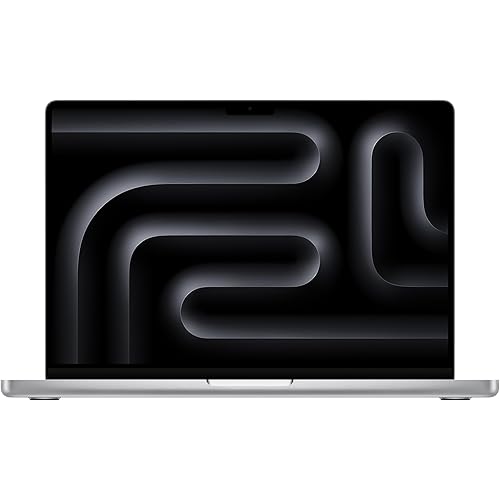 2023 Apple MacBook Pro with Apple M3 chip (14-inch, 8GB RAM, 512GB SSD Storage) (QWERTY English) Silver (Renewed Premium)