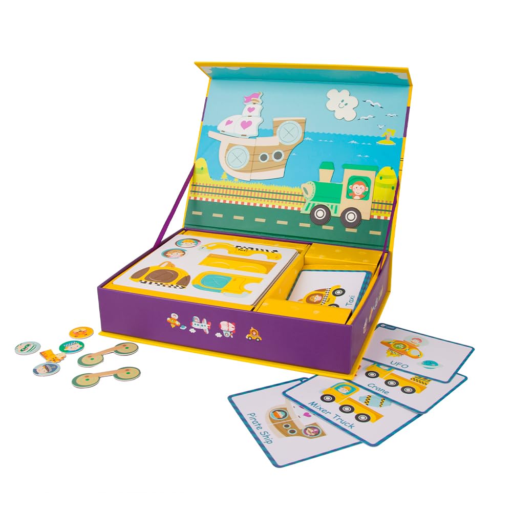 Classic World Magnetspiel Fahrzeuge