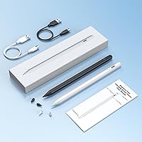 Vista 7 de Lápiz Stylus para iPad con Rechazo de Palma y Sensor de Inclinación, 13 Minutos de Carga Completa, MEKO Active Apple Pencil Compatible con iPad