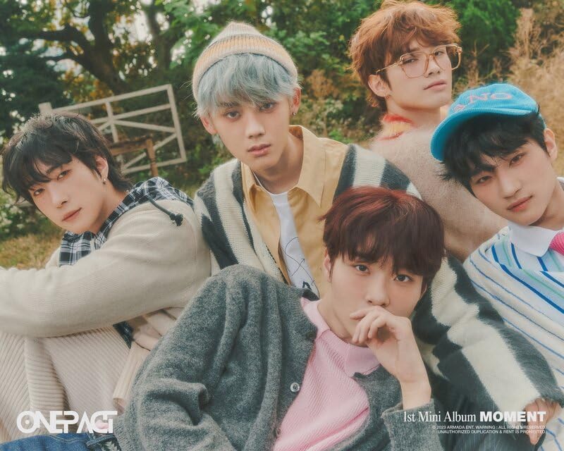 Miniatura 4 de One Pact Moment 1er Mini álbum CD+Revista+Carta+Tarjeta Fotos+Polaroid+Pegatina+Seguimiento Sellado (Desviado+Cadera)