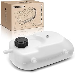 A-Premium Engine Coolant Overflow Recovery Reservoir Tank with Cap Compatible with Jeep Cherokee, Comanche, Wagoneer, 1987 1988 1989 1990, 4.0L