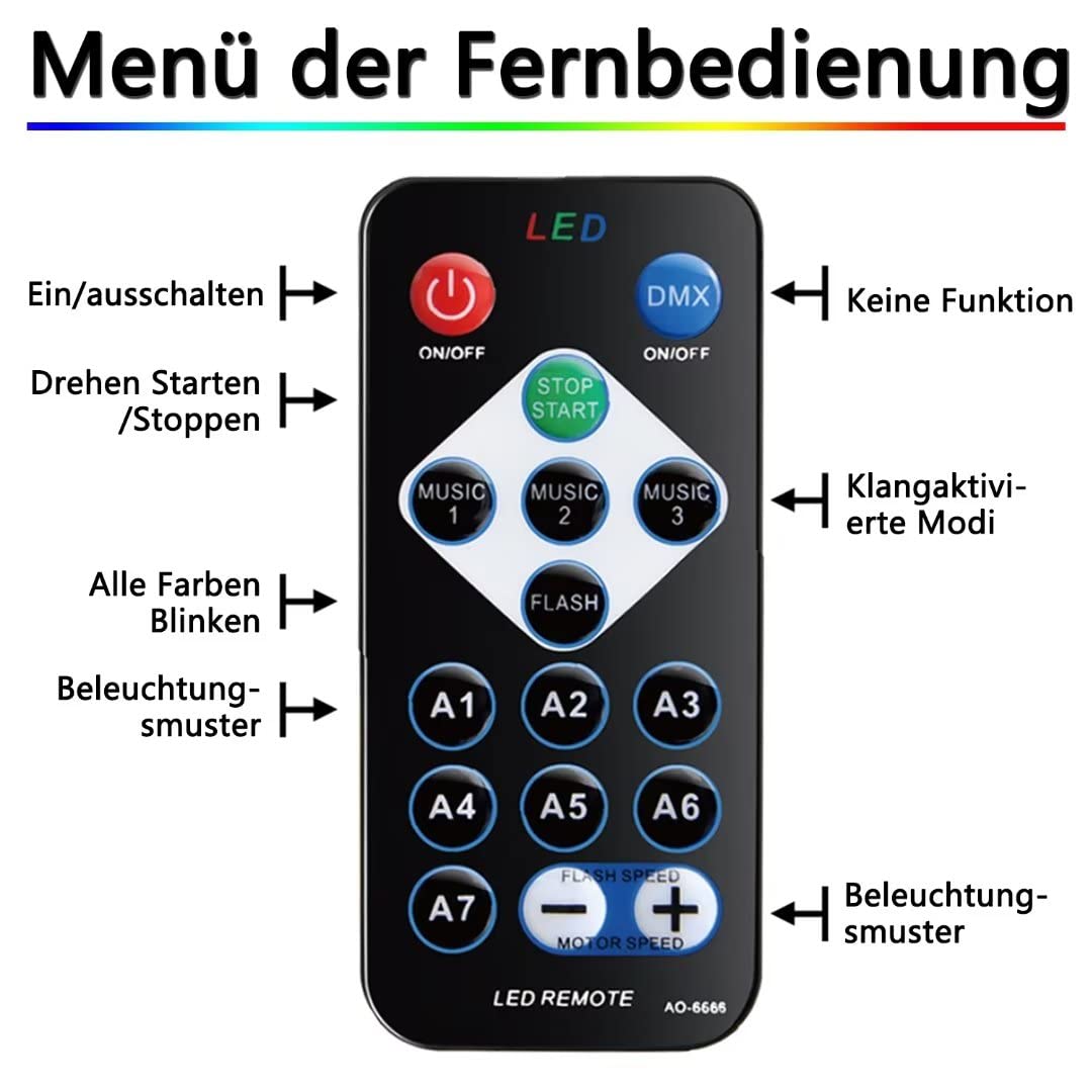 Macchina Del Fumo 500W Con Telecomando E Luci LED RGB - Portatile Per Feste E Eventi - Foto 11