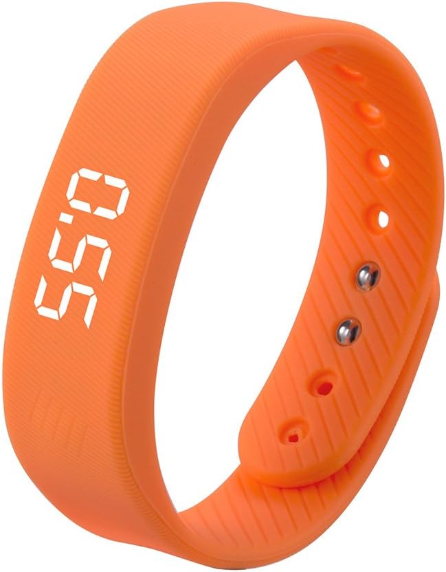 iGank Smart Wristband, T5 Sports Fitness Bracelet, No need to install app