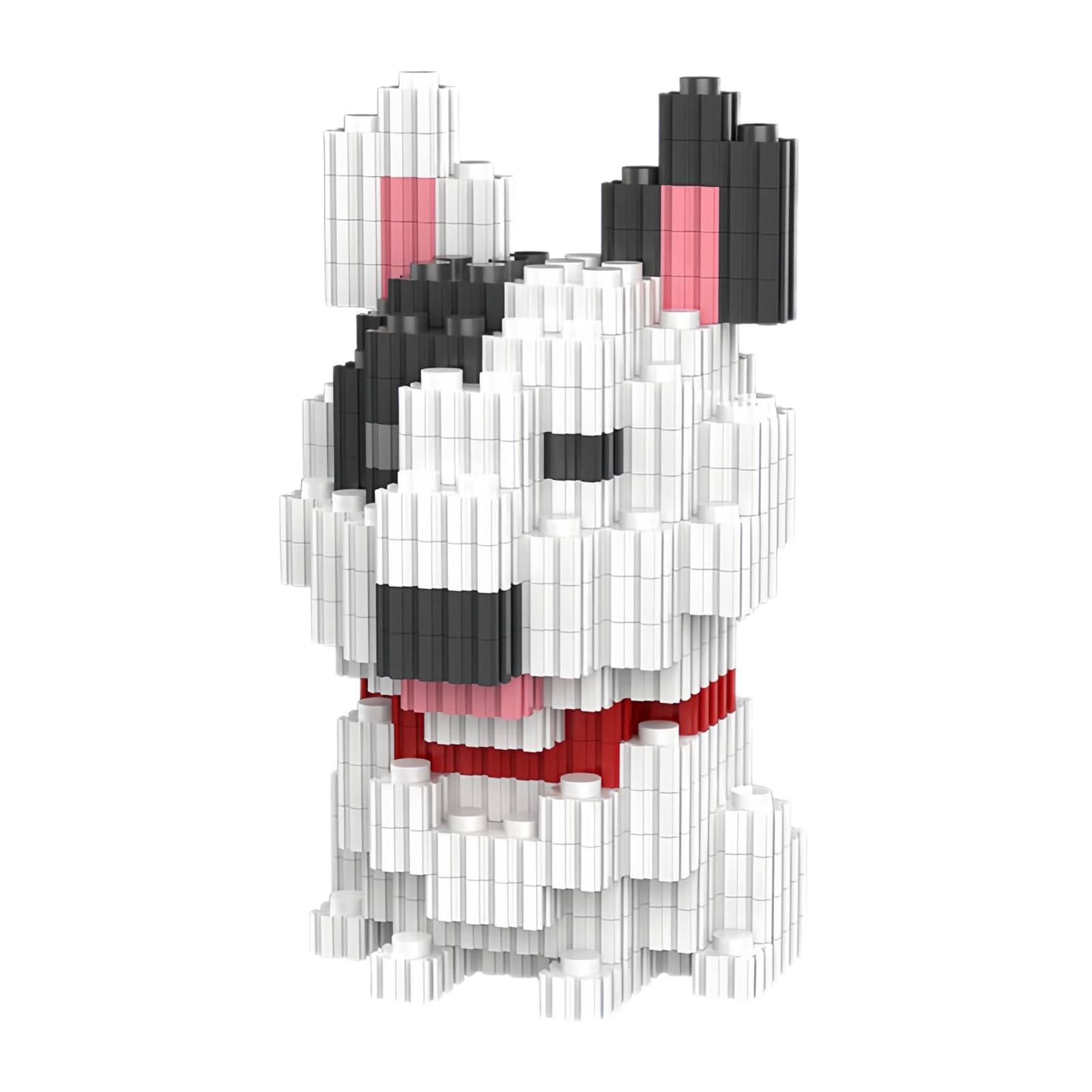 NOOLY Micro Dog Building Blocks, Pet Bricks Sets for Adults and Boys Girls CLJM-01 (Bull Terrier), Multicolored
