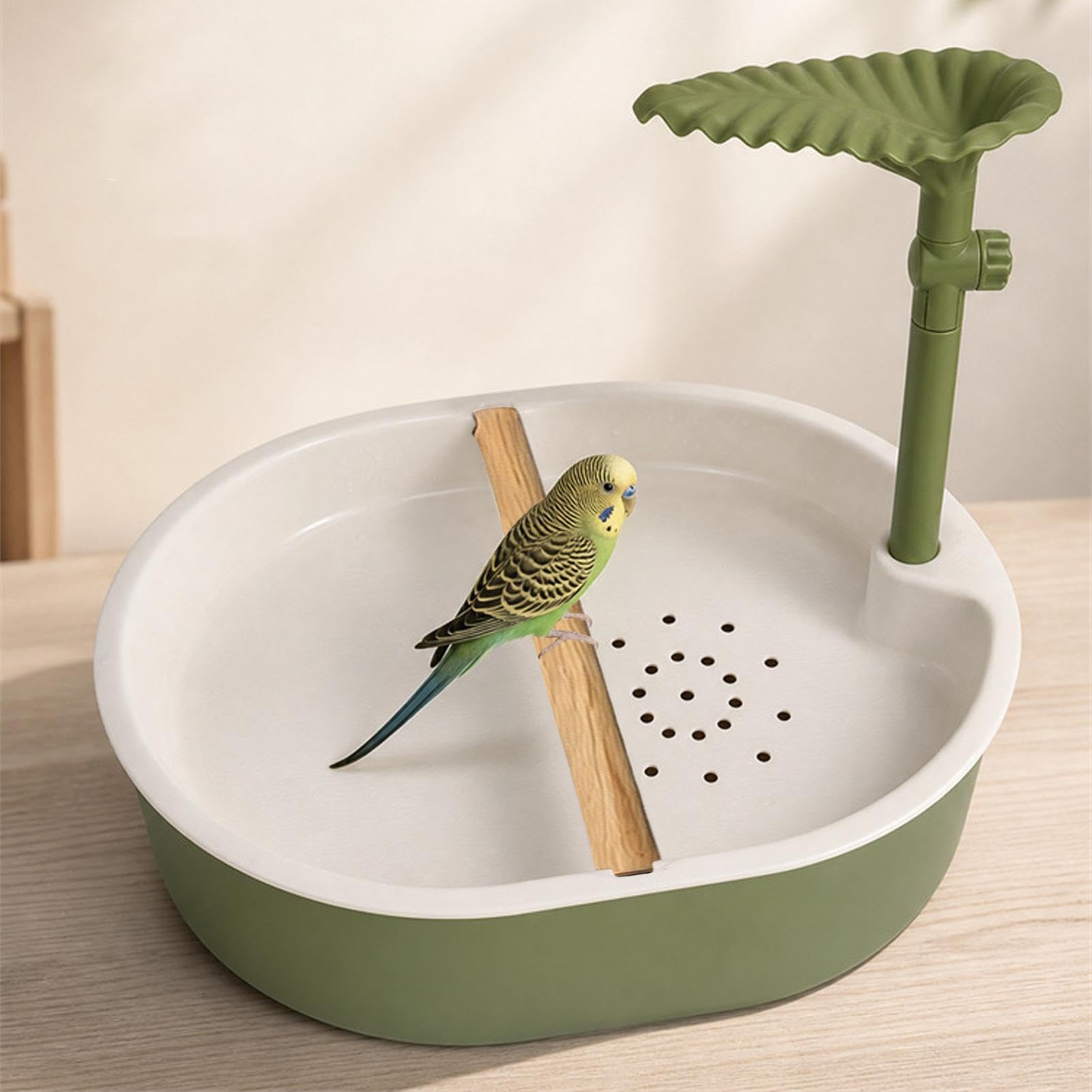 Vasca da bagno per uccelli a circolazione automatica - vasca da bagno da