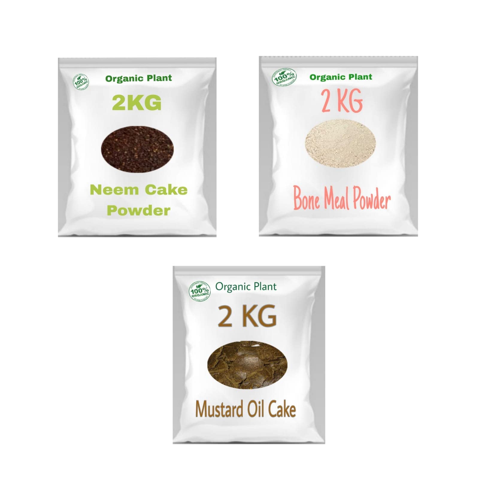 ORGANIC PLANT Combo Pack of 3(Neem Cake Powder, Bonemeal Fertilizer, Mustard Oil Cake (Each 2 KG) (B0B935MM2H) Amazon Price History, Amazon Price Tracker