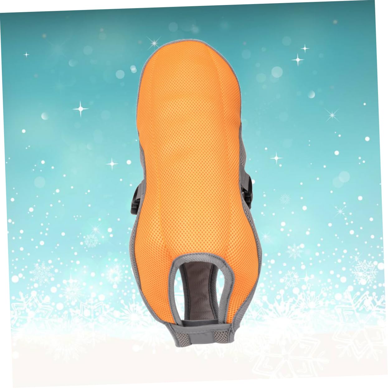 Housoutil Gilet Rafraîchissant pour Chien Polyester Orange Vêtement Respirant pour Chiens Taille 2XL