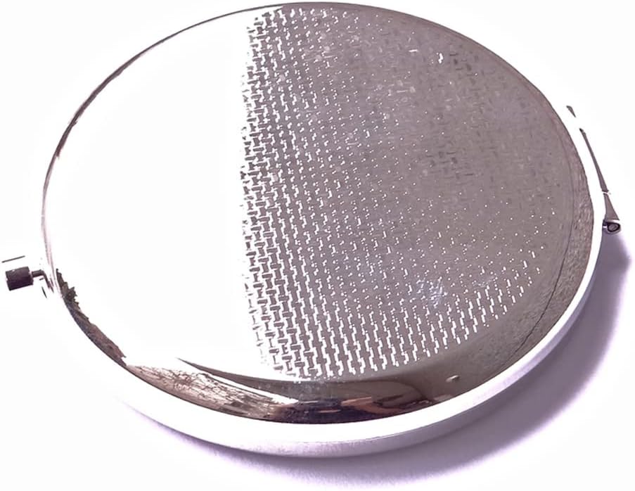 1-Sided Round Compact Portable Makeup Folding Double-Sided Female Girlfriends