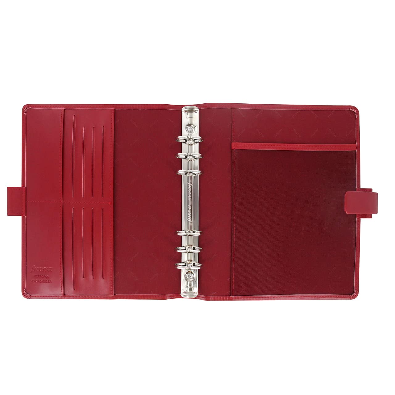 Filofax Metropol - Agenda archivador (tamaño A5), color rojo