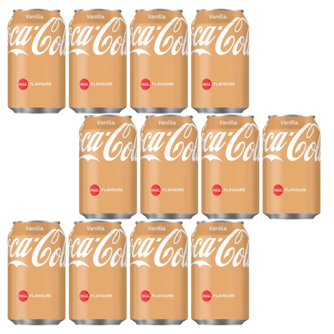Cola Vaniglia | 12 Lattine da 330ml | Bevanda americana