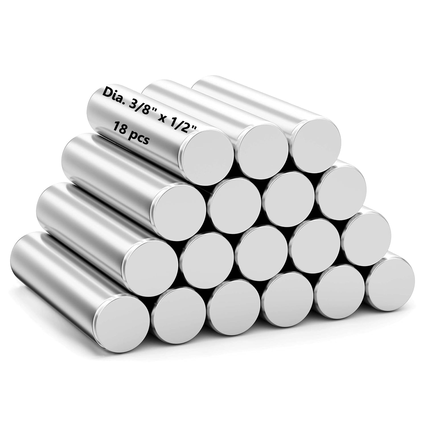 Realth Neodymium Magnet Cylinder, Rod Magnet Dia 1/4''×1/2'' 12 Pack — Amazon image 9