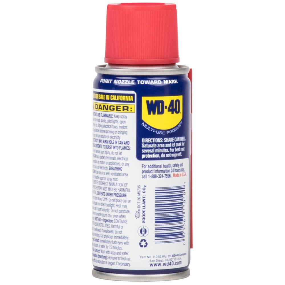 Wd 40 Usage WD-40 Multi-Use Lubricant On-the-Go Handy Can with Straw (3-Pack ...