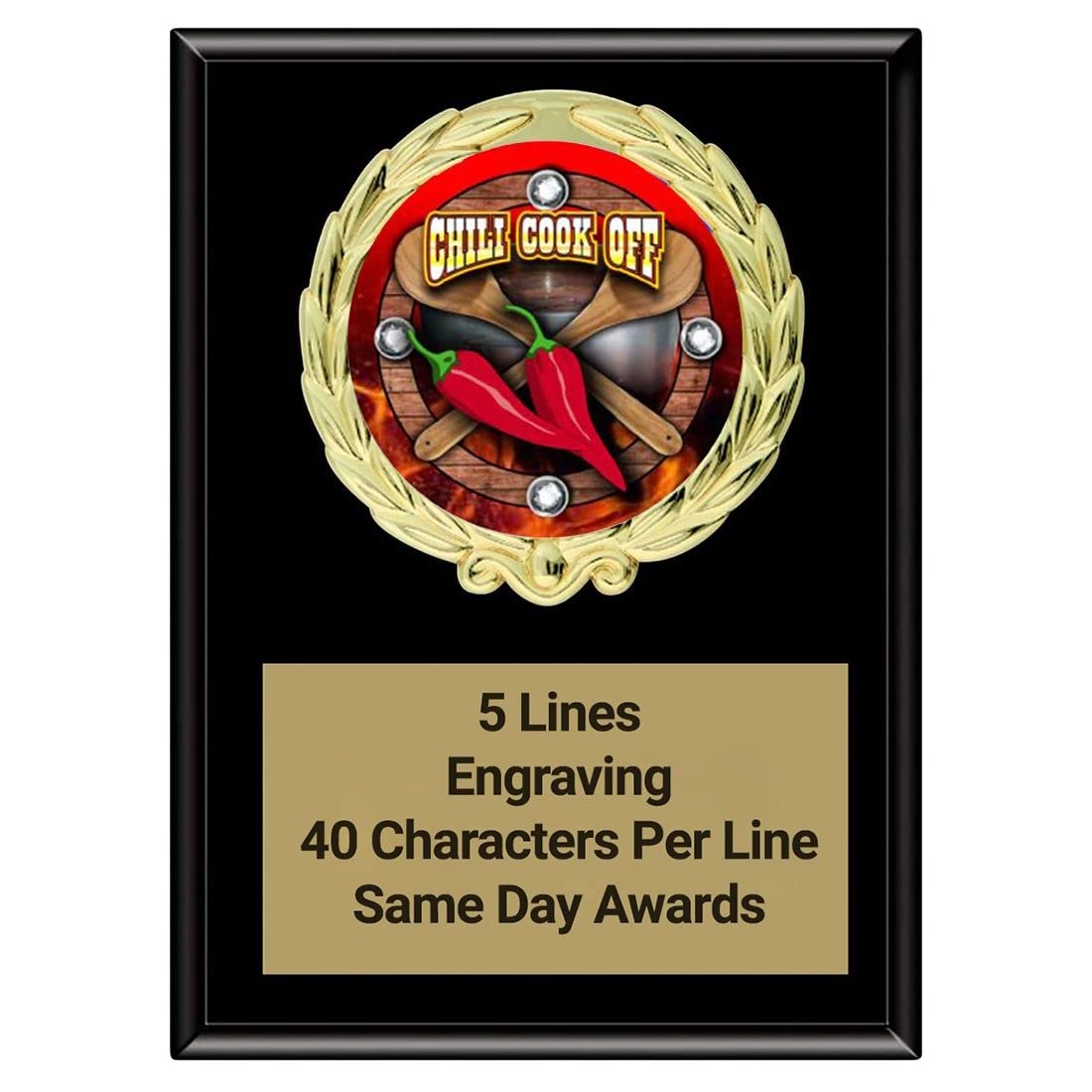 Same Day Awards Magic Chili Cook Off Plaque (7
