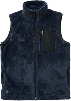 Amazon | [アイトス] [タルテックス] ベスト メンズ 防風ボア