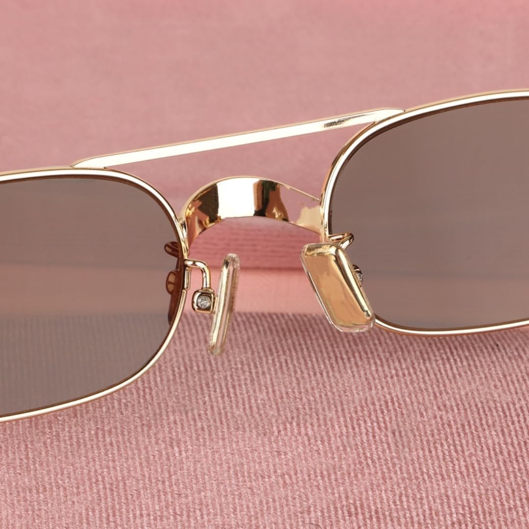 Occhiali da sole piccoli in metallo alla moda per uomo e donna, stile vintage