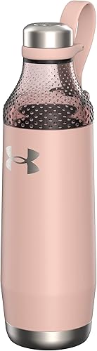 Miniatura 2 de Under Armour Botella de agua Infinity de 22 onzas. Tapa giratoria para batido de hielo y proteínas. Resistente a roturas y olores. Acero inoxidable.