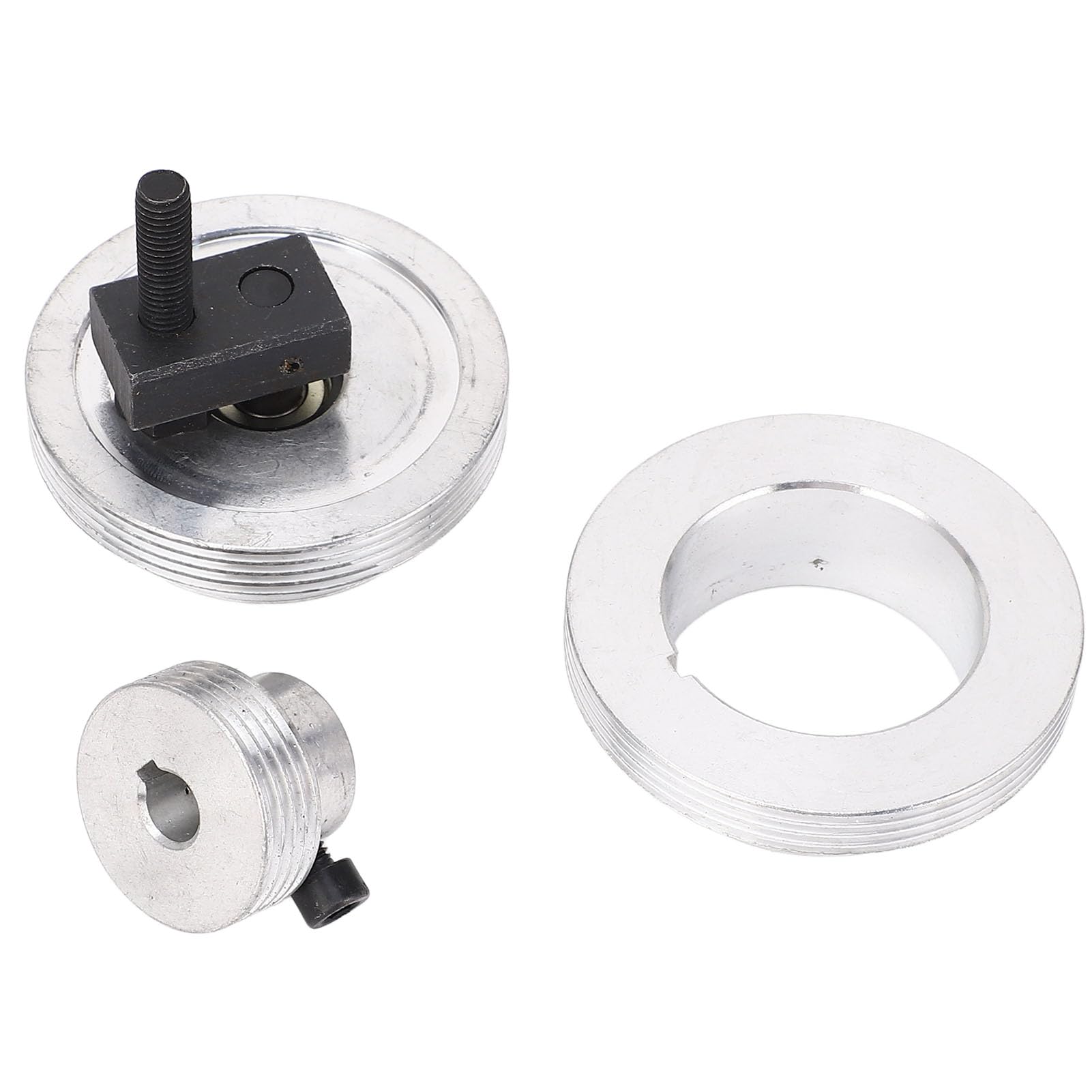 Polea de transmisión para torno miniatura en aleación de aluminio compatible con MX210 WM210 8x16 220x400