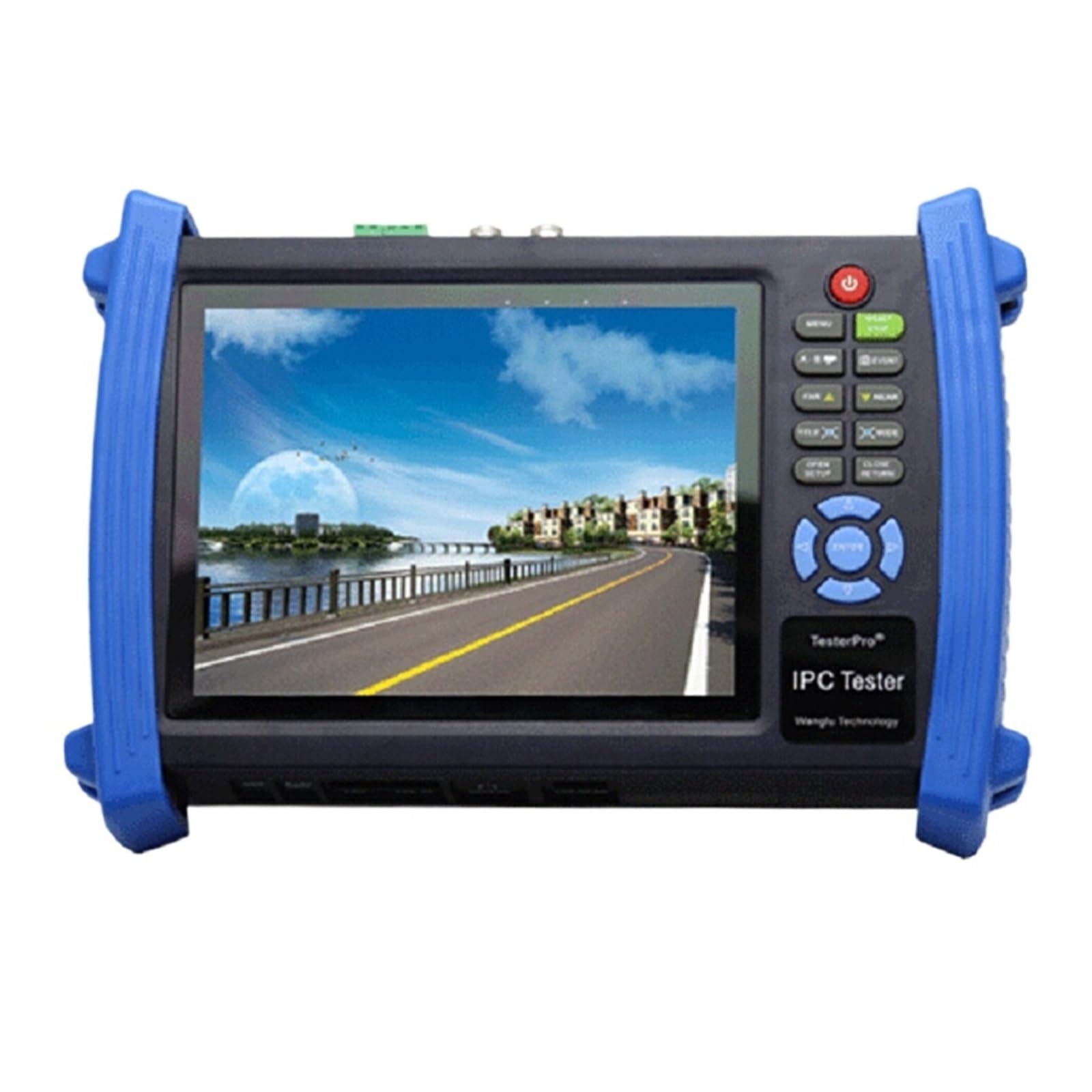 Monitor testera CCTV, Tester CCTV 7 w 1 7 "pojemnościowy ekran dotykowy Monitor LCD 1080P Tester kamery IP AHD/TVI/CVI Tester CCTV POE IPC8600MOVTs