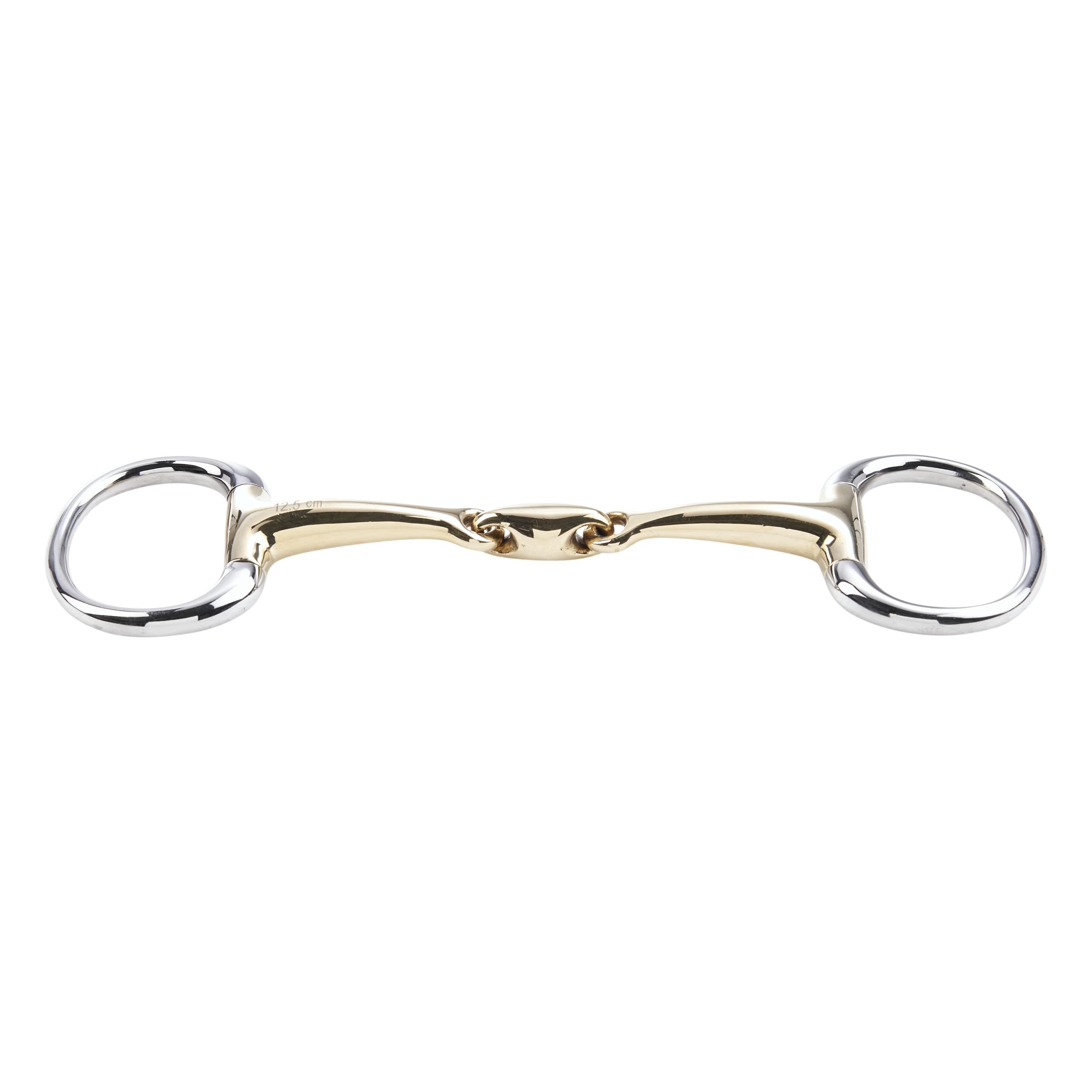 Unterleg-Olivenkopfgebiss KAUGAN® 14 mm, doppelt gebrochen