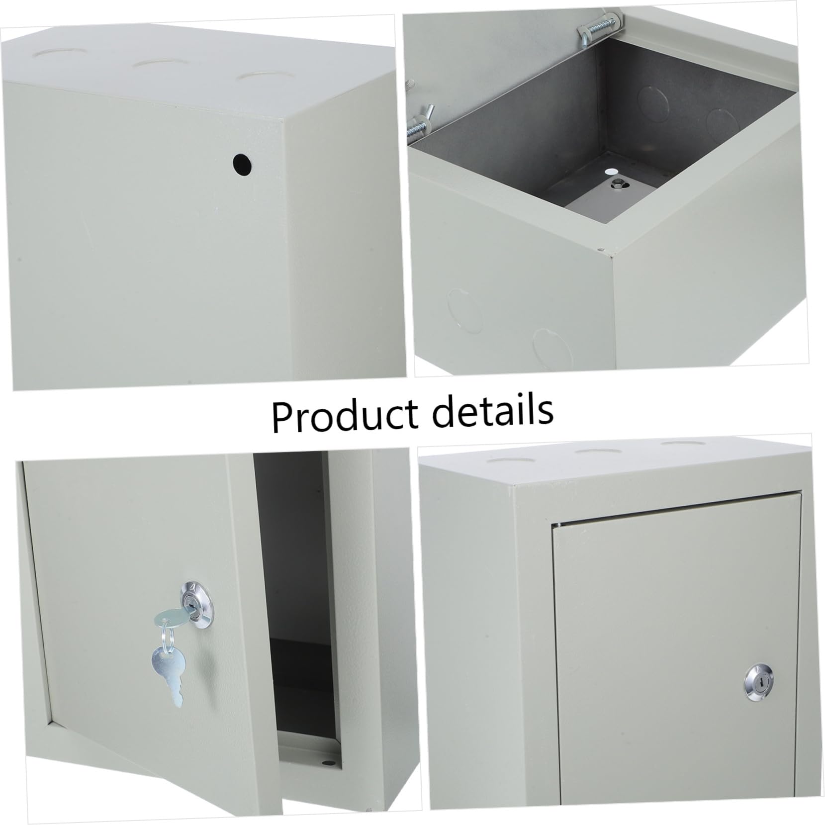 VALICLUD Wasserdichte Aufputz Verteilerdose Staubdichtes Outdoor Eisengehäuse Wetterfeste Elektrobox für Industrie Parkbeleuchtung Präzise Abdichtung Einfache Wartung Langlebiger Schutz