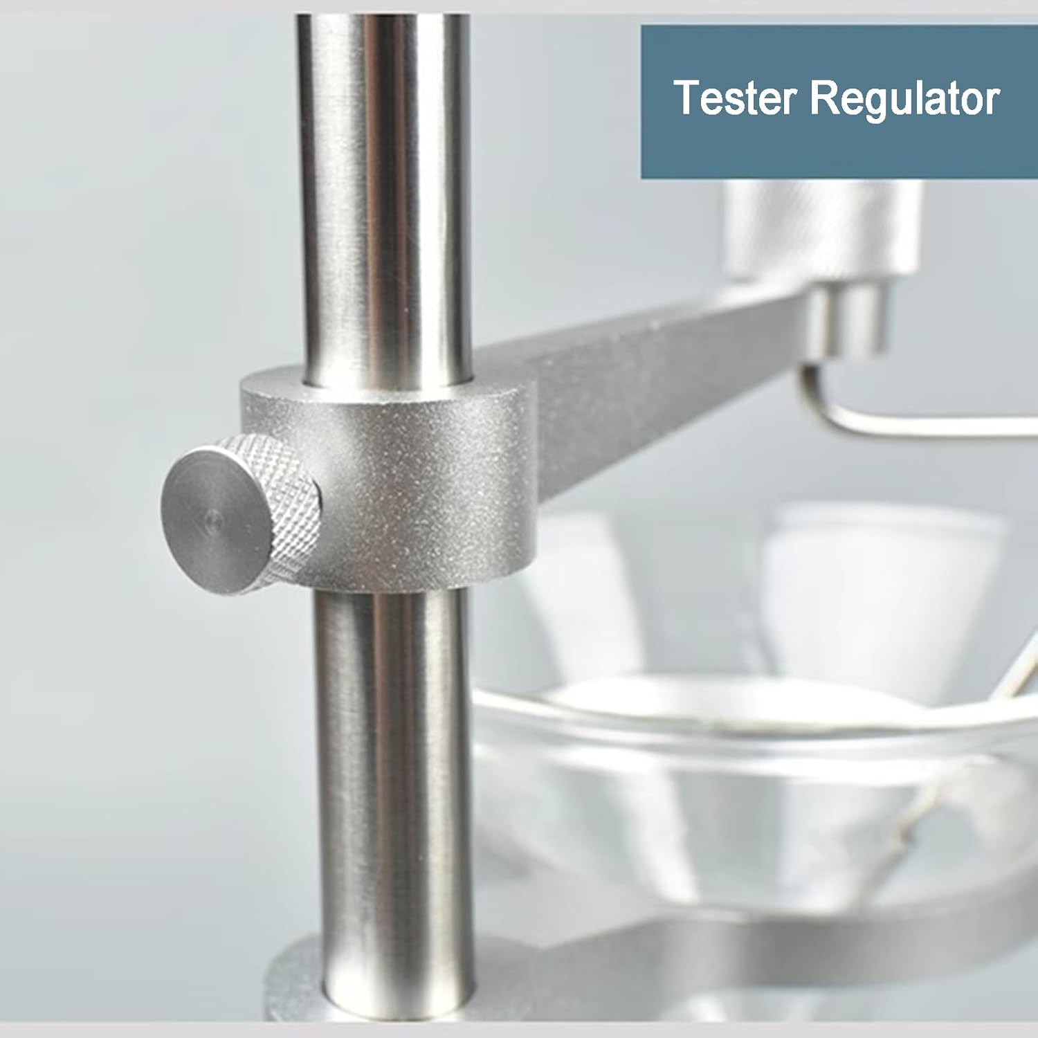 Repose Winkeltester, Pulverpartikel-Messgerät, 100 mm runde Scheibe zum Messen von Pulvermaterialwinkeln, genaues Erkennungswerkzeug